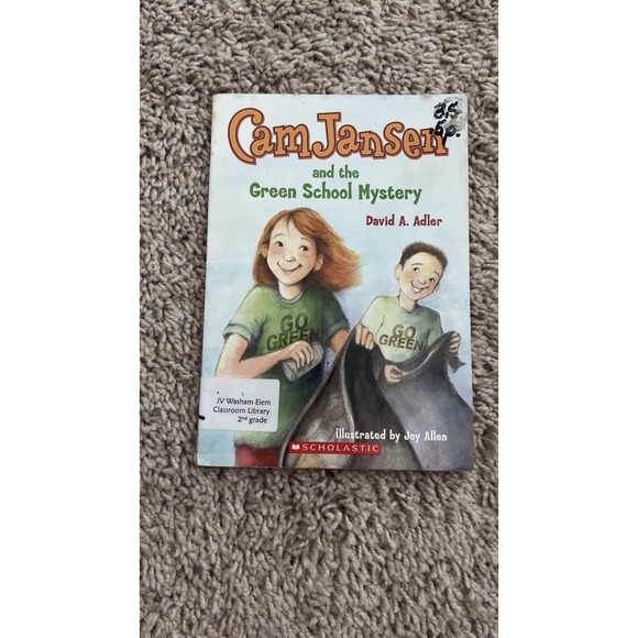 Other - Cam Jansen And The Green School Mystery By David A. Adler Paperback